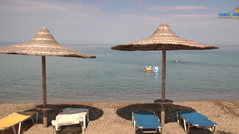 Kurort Halkidiki Neos Marmaras - plaża Paradiso